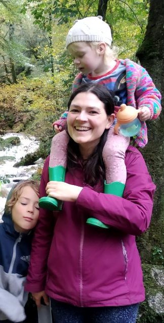 photo of Rosie and her two children